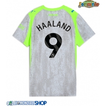 Maglie da calcio Manchester City Erling Haaland #9 Terza Maglia Femminile 2025-26 Manica Corta